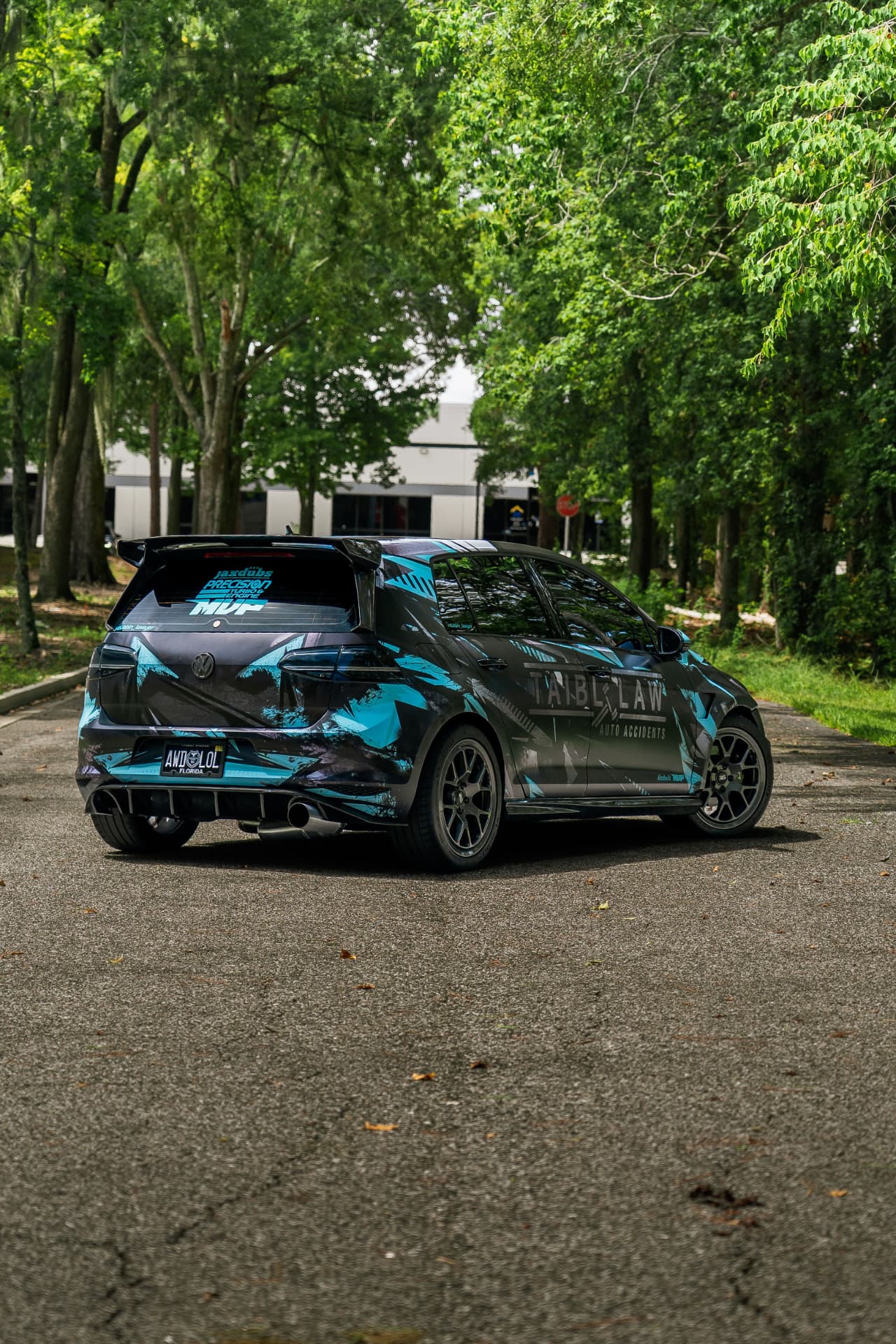 Turquoise Graphic Volkswagen
